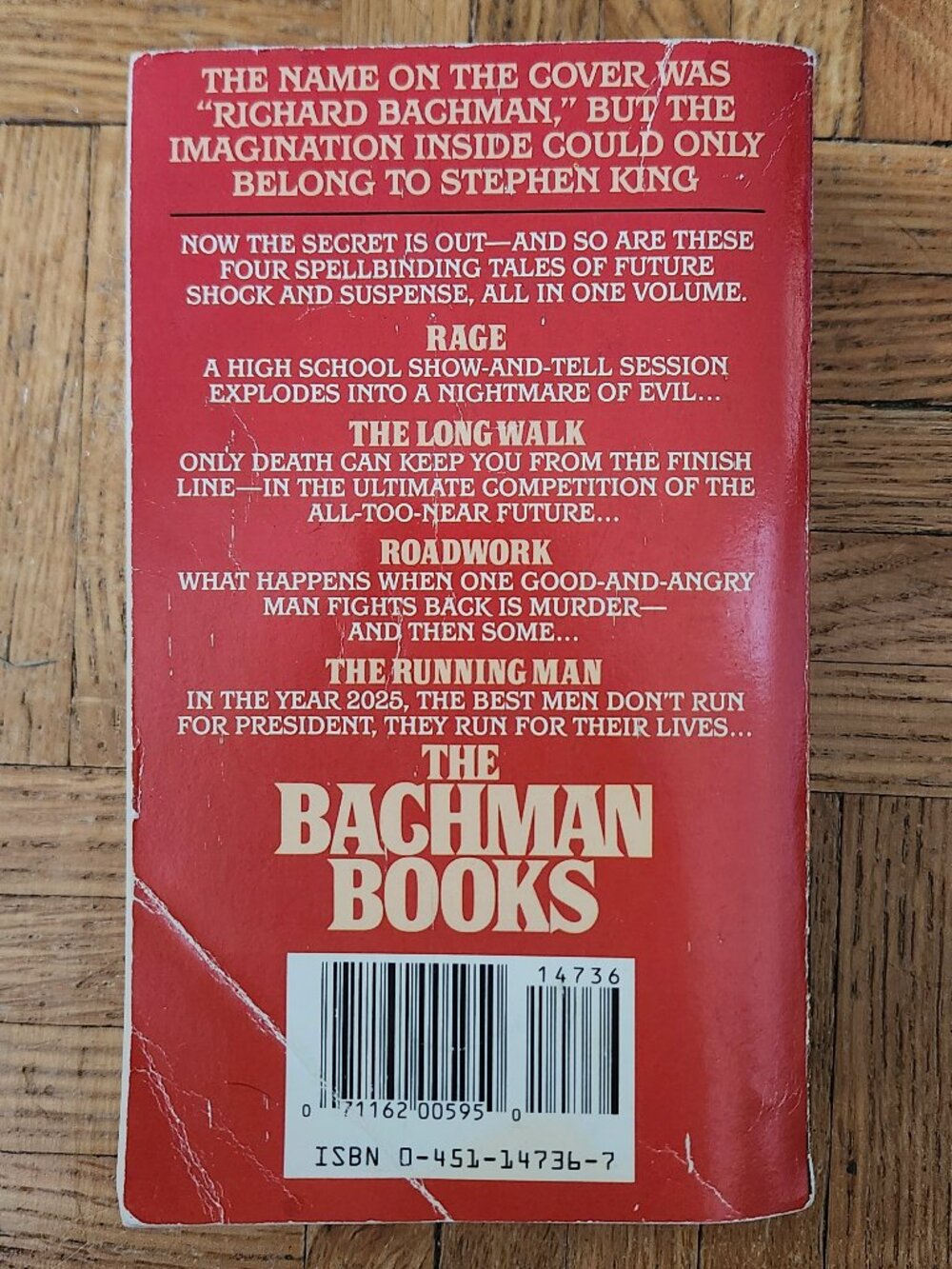 The Bachman Books - Four Novels by Stephen King Paperback 1986 - Picture 3 of 10